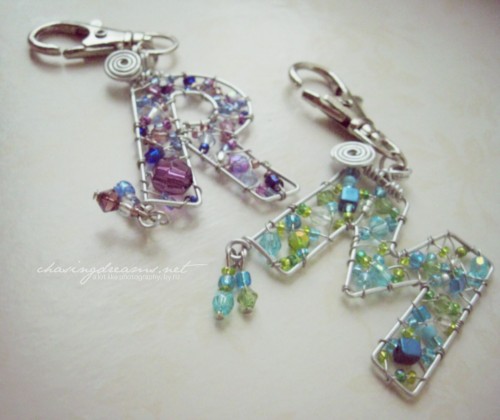 Letter Charms by Artecrafts