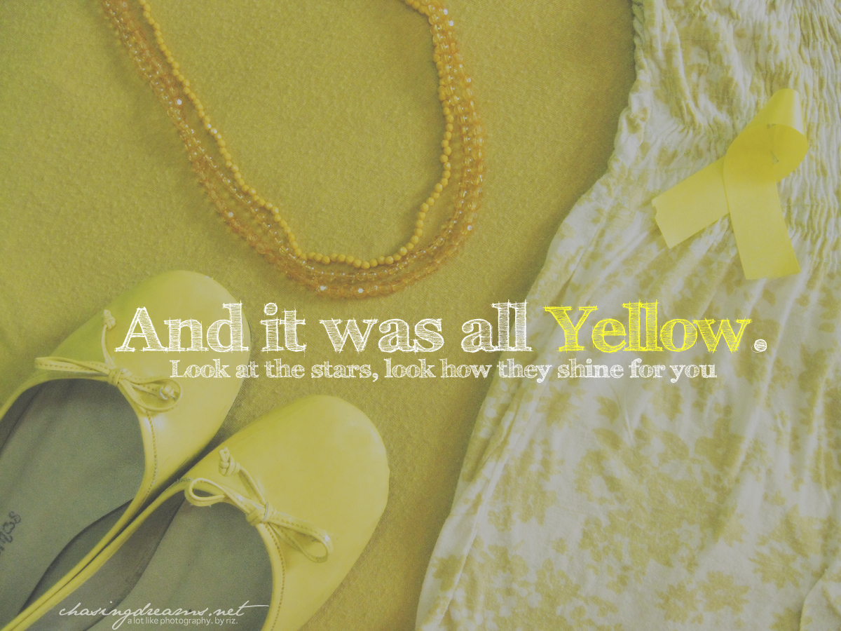 It was all Yellow