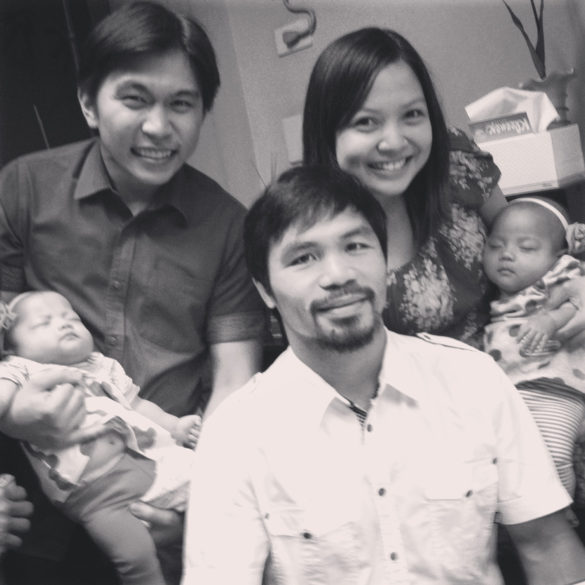 Day 8: Manny Pacquiao, changed lives, and family picture