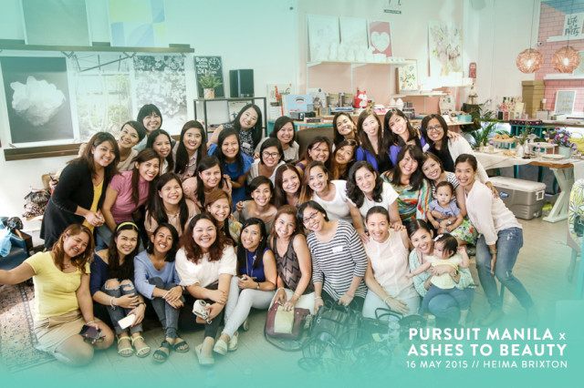 Ashes to Beauty x Pursuit Manila