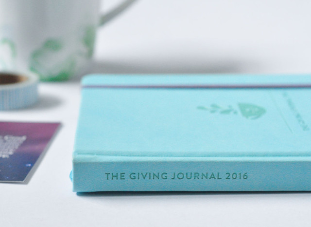Coffee Bean and Tea Leaf Giving Journal 2016